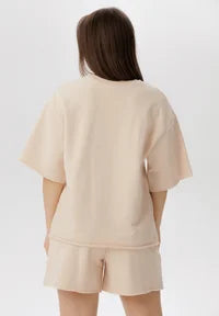 Chemise à manches courtes complète avec un grand court