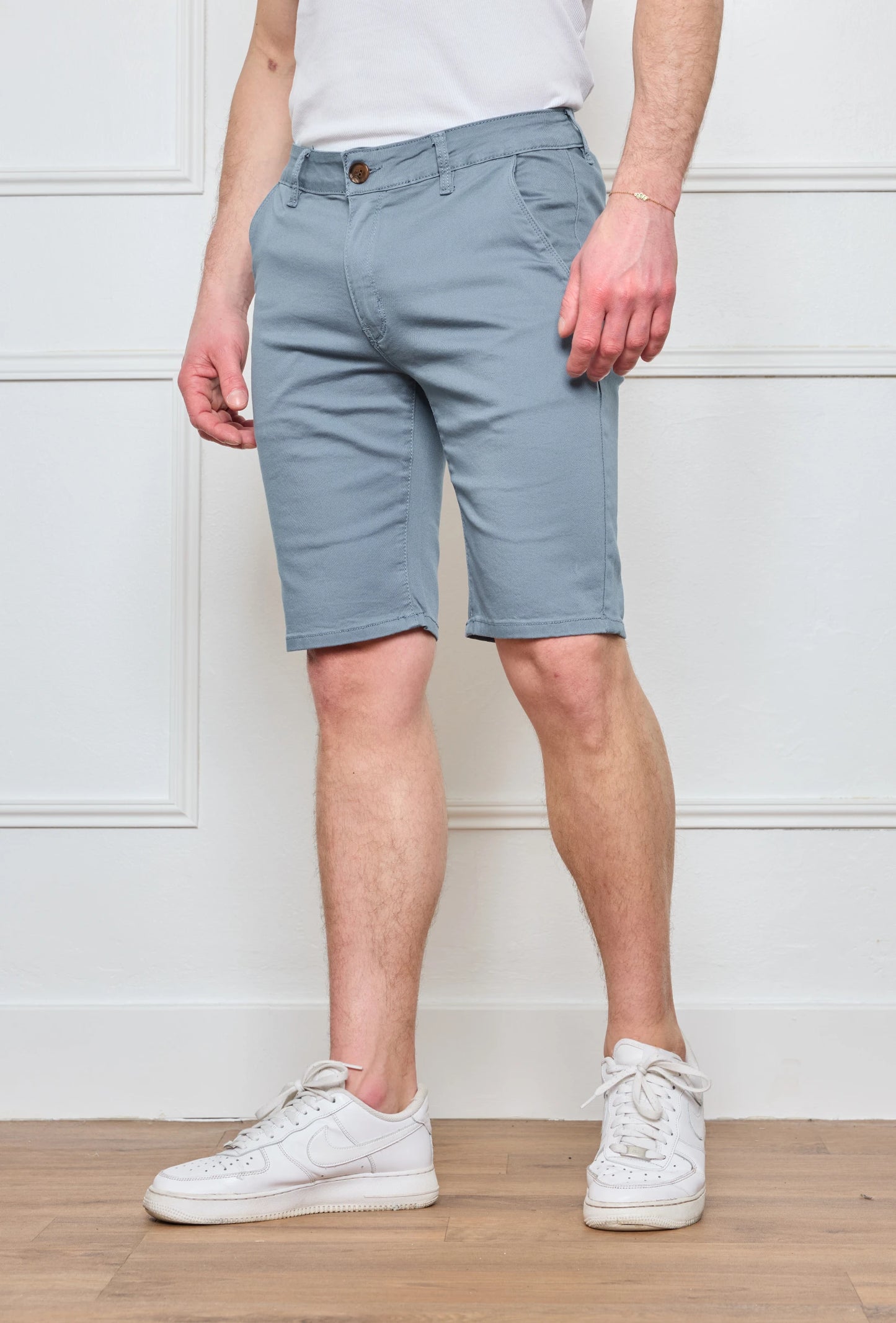 Bermuda Chino de couleur Homme Tendance