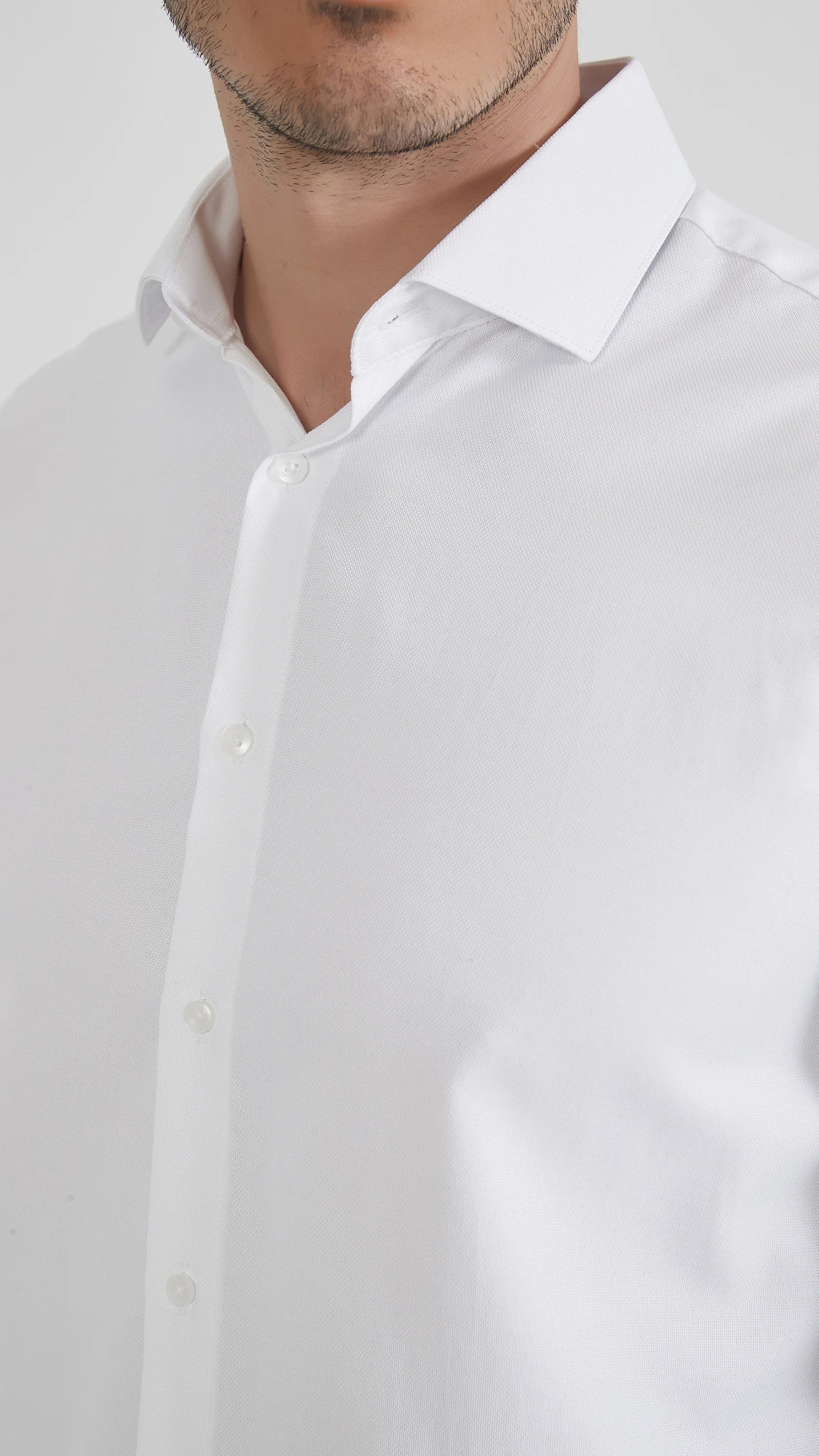 Chemise coton piqué coupe confort