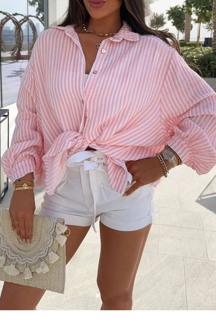 CHEMISE EN GAZE COTON