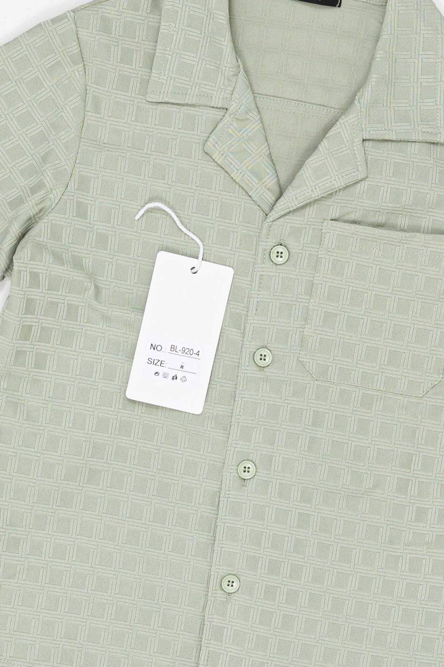 Ensemble chemise avec short à motifs