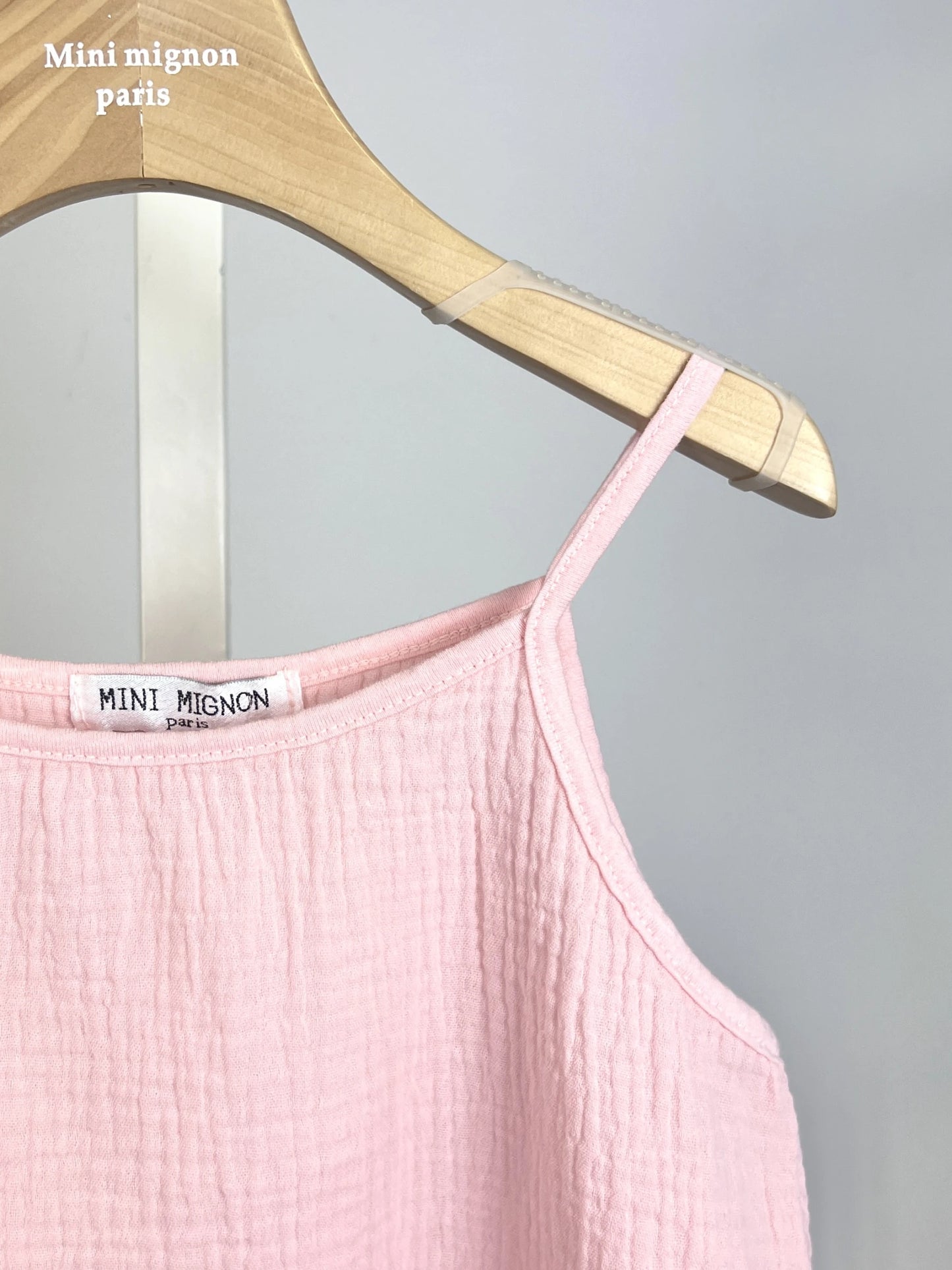 Ensemble en gaze de coton pour fille