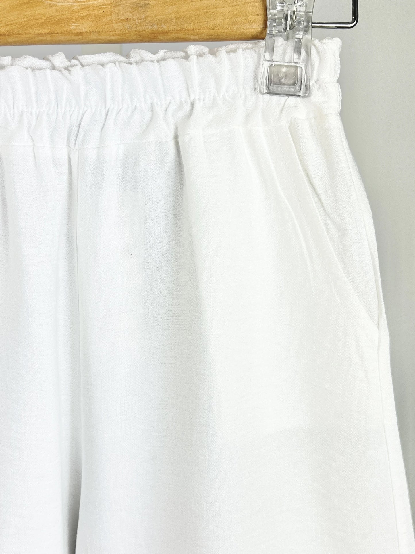 Ensemble top fleuri et pantalon large pour fille