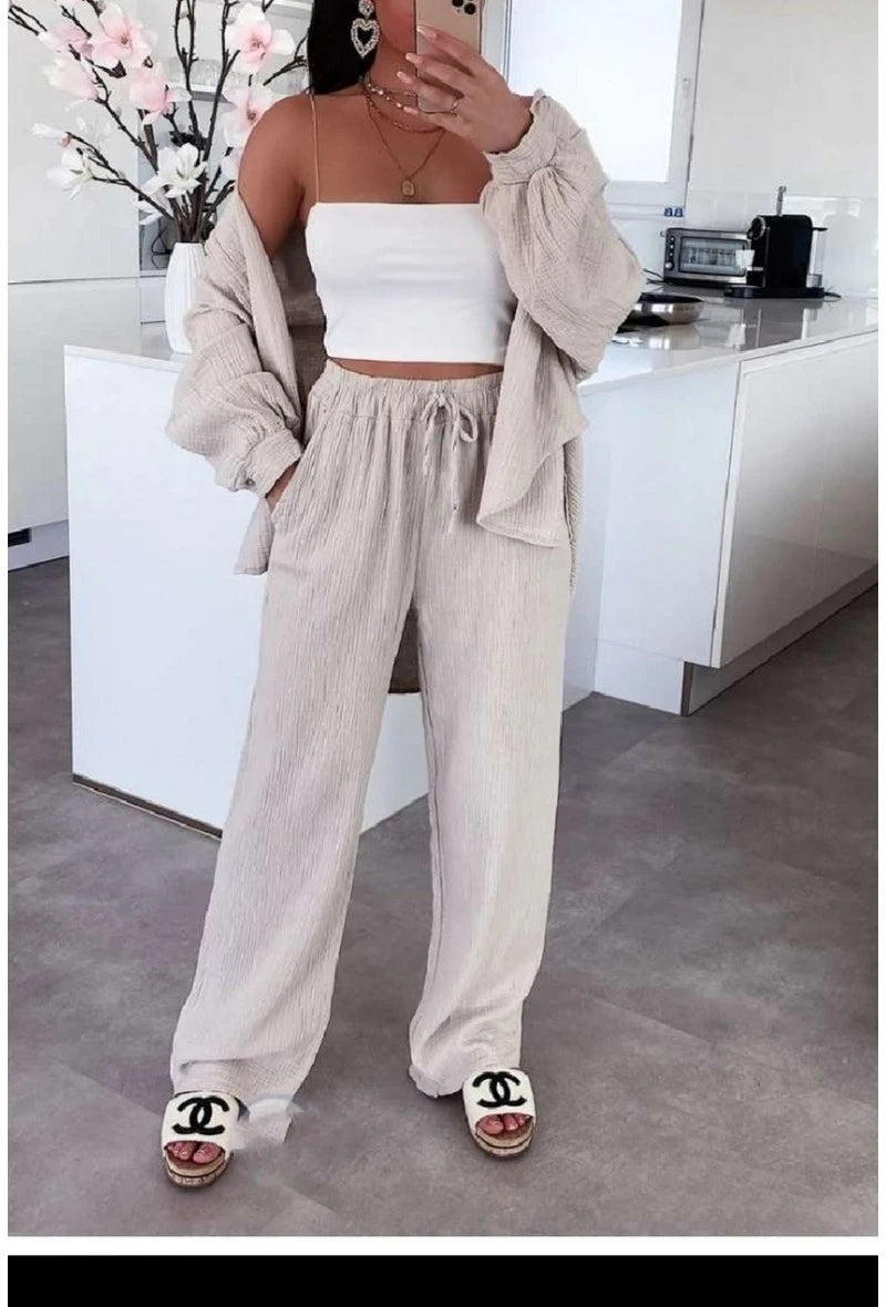 Ensembles EN GAZE COTON