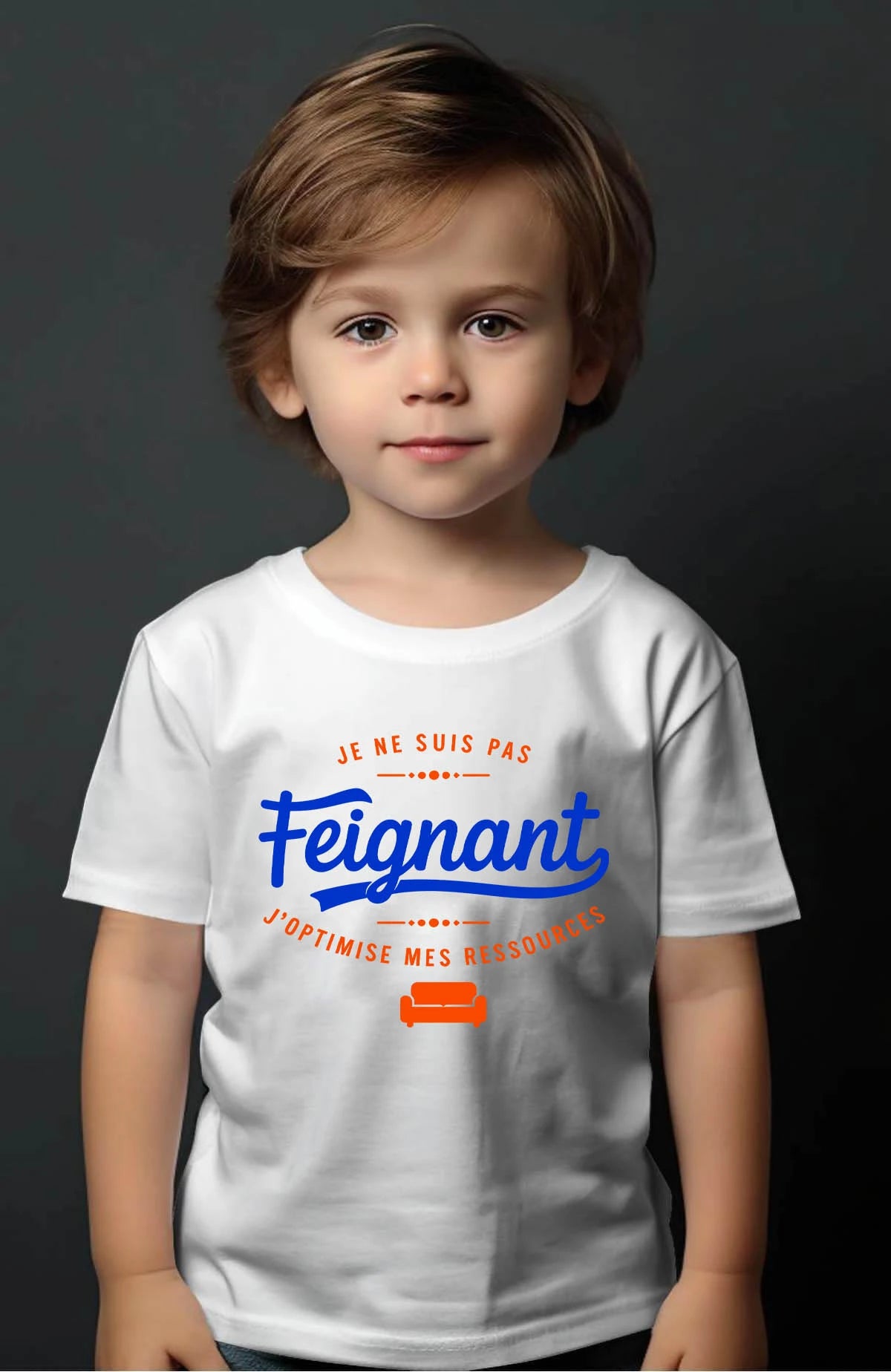 Feignant Optimise - T-shirt Garçon