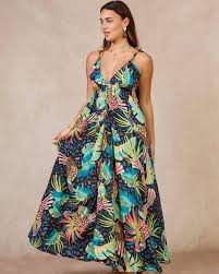 Robe longue imprimée DOS NU ( taille 36-46)