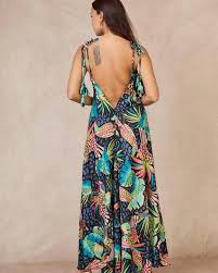 Robe longue imprimée DOS NU ( taille 36-46)