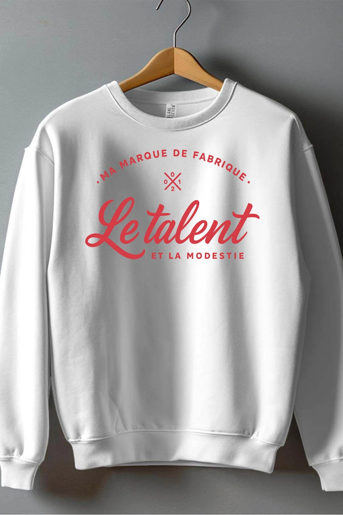 Le talent Marque - Sweat Col Rond Garçon