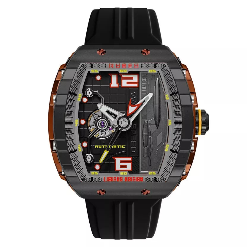 NUBEO – MAGELLAN AUTOMATIC STAR TREK WARP SPEED LIMITED EDITION – NB-6106 - Montre homme