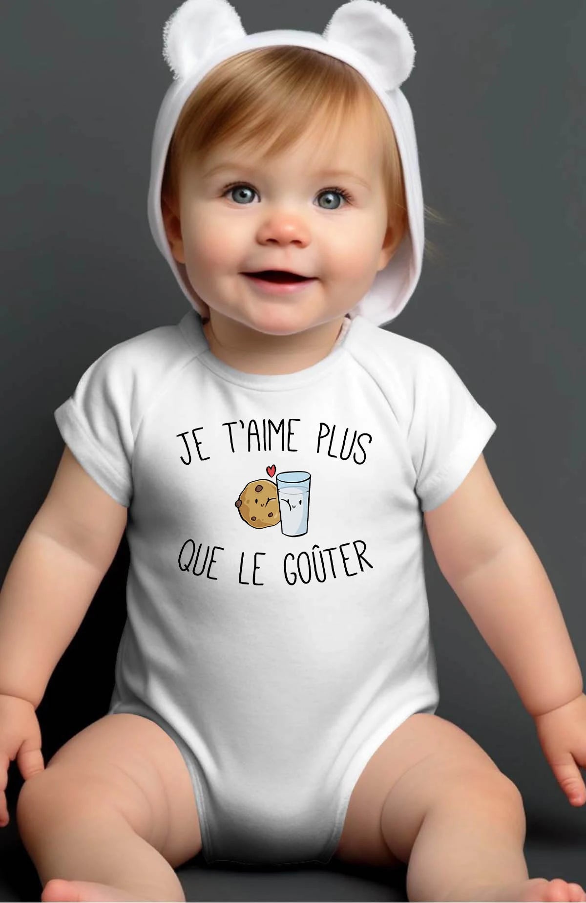 Aime plus gouter - Body Bébé Fille