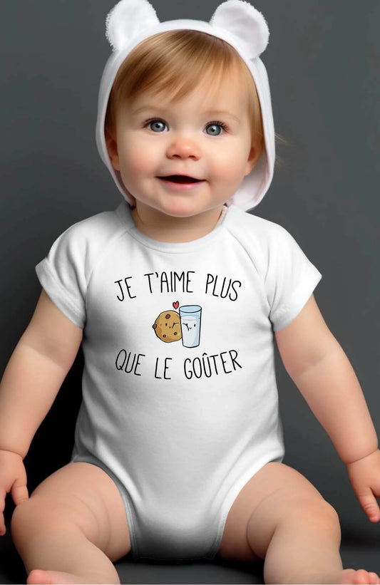 Aime plus gouter - Body Bébé Fille