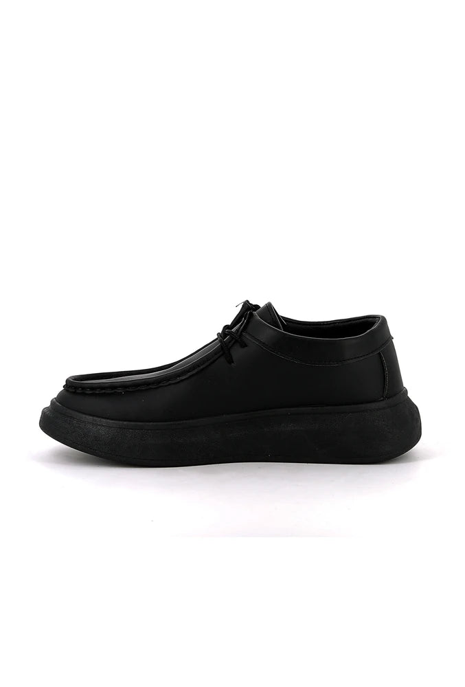 Basket homme en simili cuir