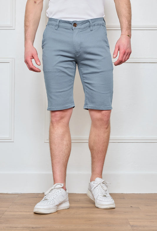 Bermuda Chino de couleur Homme Tendance
