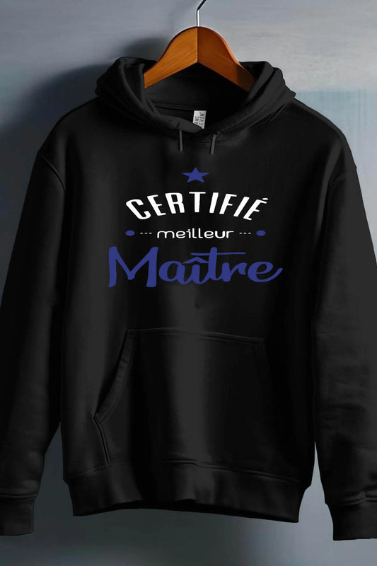 certifié maitre - Sweat Capuche Homme