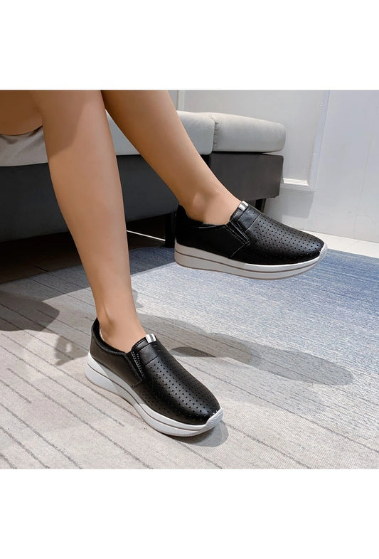 Chaussures confort en cuir