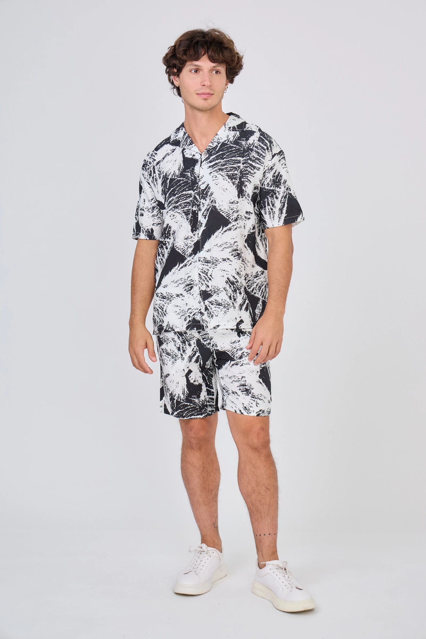 Ensemble fluide chemise short