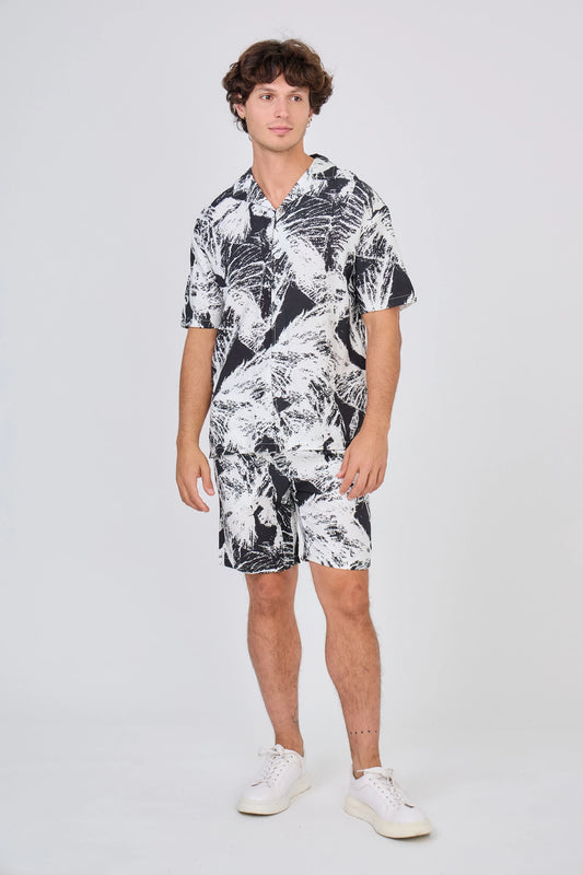 Ensemble fluide chemise short