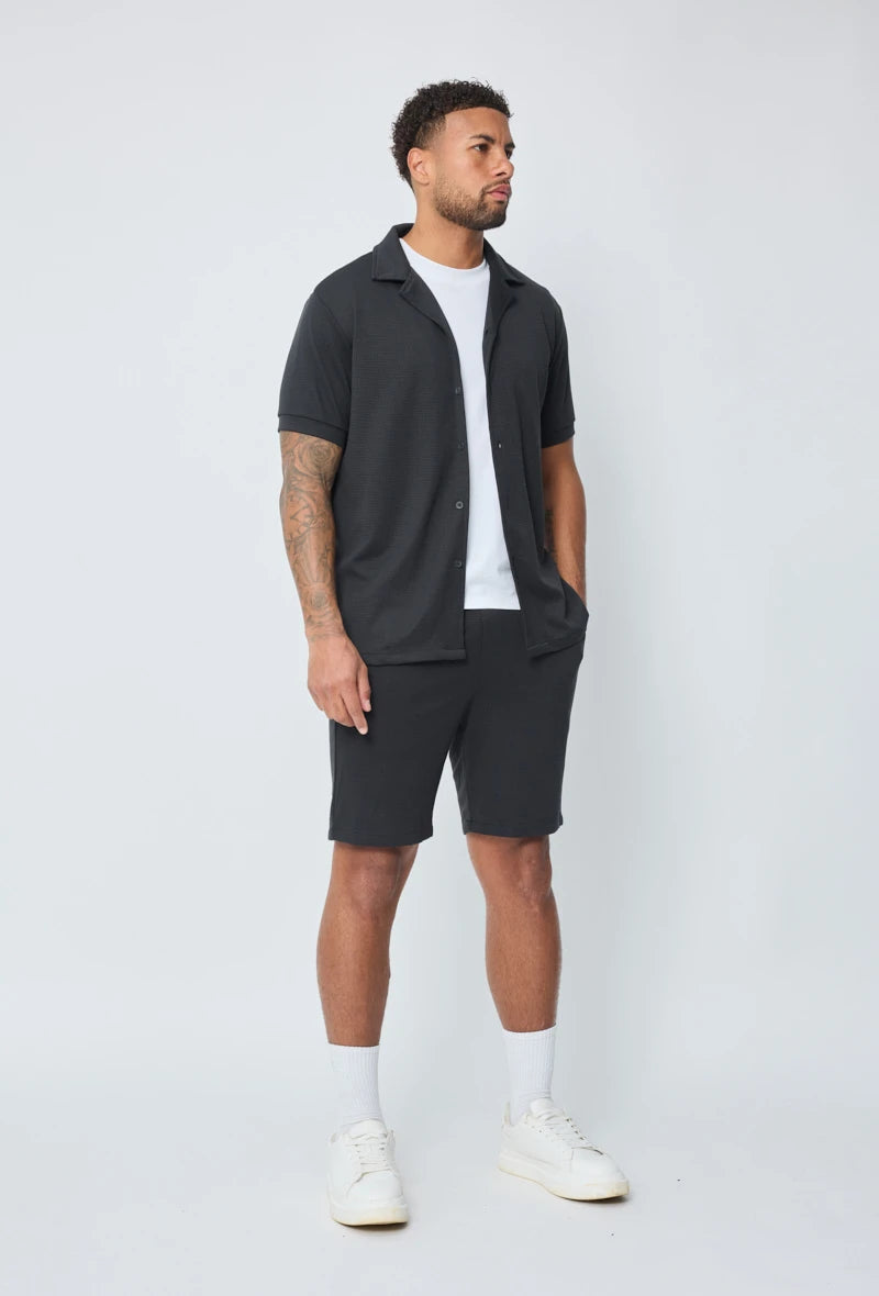 Ensemble short et chemise classique