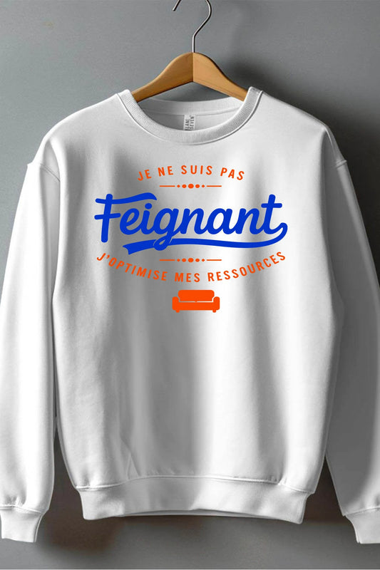 Feignant Optimise - Sweat Col Rond Homme
