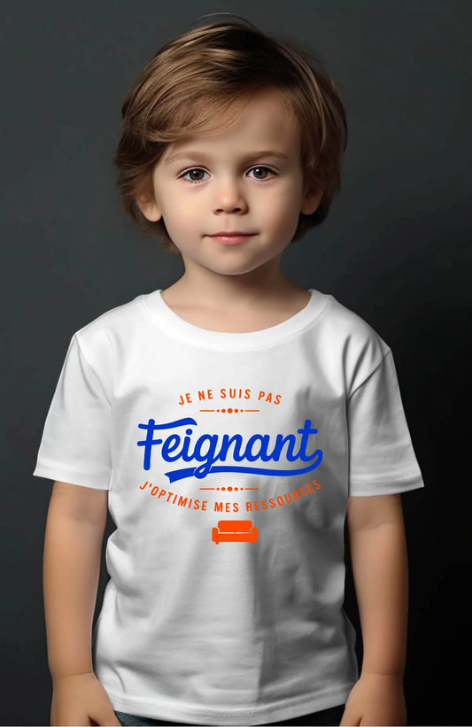 Feignant Optimise - T-shirt Garçon