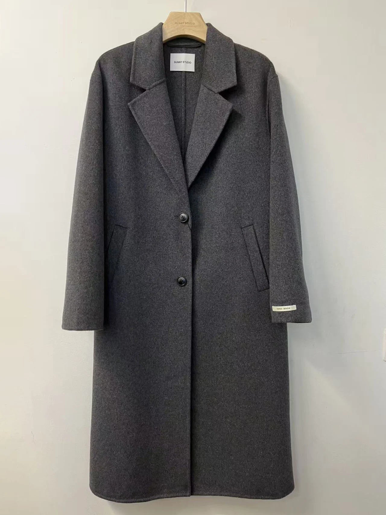 Manteau chic avec col et boutons