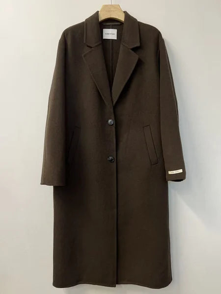 Manteau chic avec col et boutons