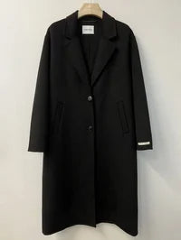 Manteau chic avec col et boutons