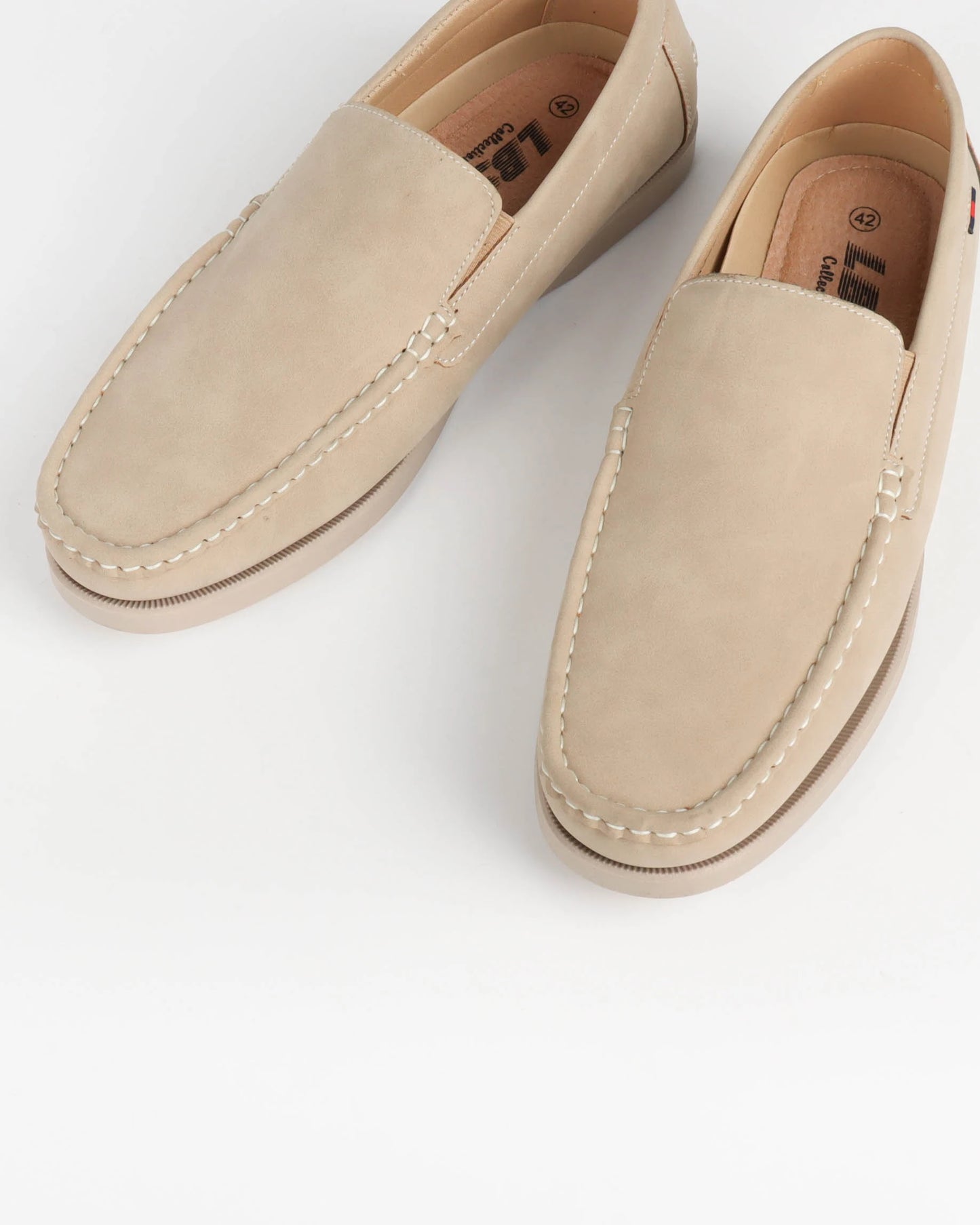 Mocassins homme avec élastique sur les 2 cotés