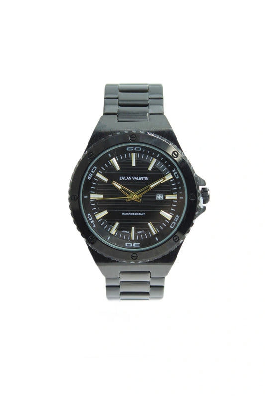 Montre tendance homme Dylan Valentin avec bracelet acier