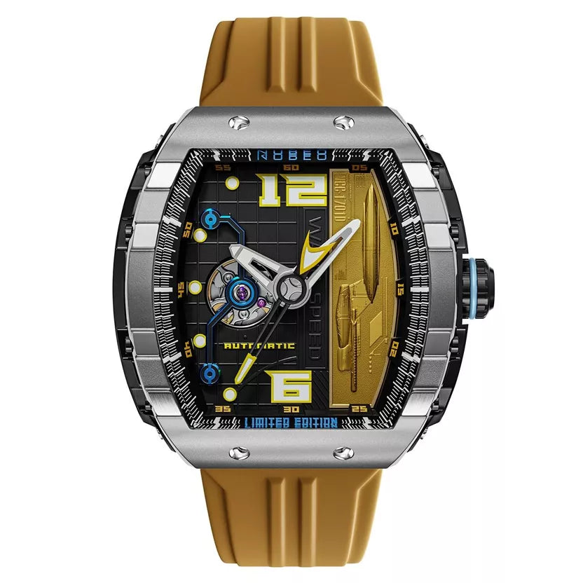 NUBEO – MAGELLAN AUTOMATIC STAR TREK WARP SPEED LIMITED EDITION – NB-6106 - Montre homme
