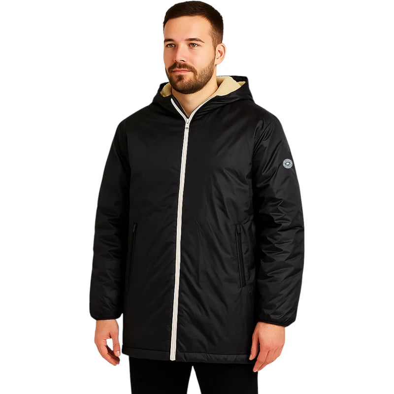 Parka Lee Cooper Homme – Manteau Hiver Chaud et Élégant
