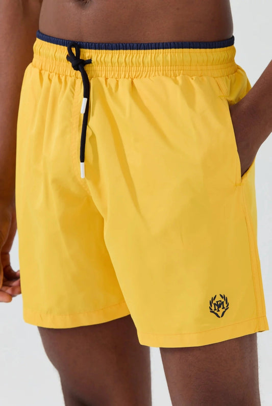 Ormondo : Short de Bain uni, séchage rapide