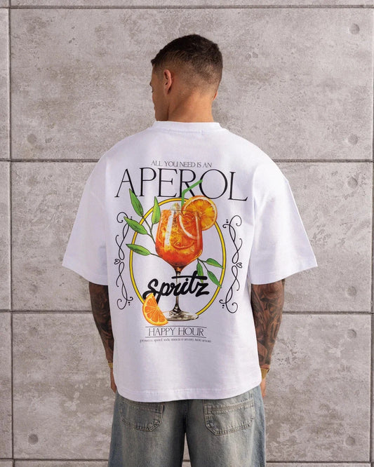 T-SHIRT HOMME OVERSIZE BRODERIE 280 GSM