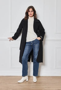 Veste longue élégante